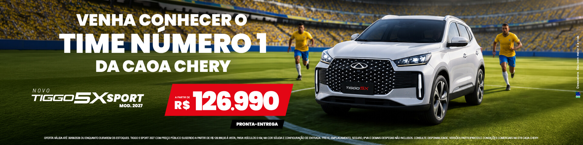 Tiggo 5X Sport - Modelo 2027