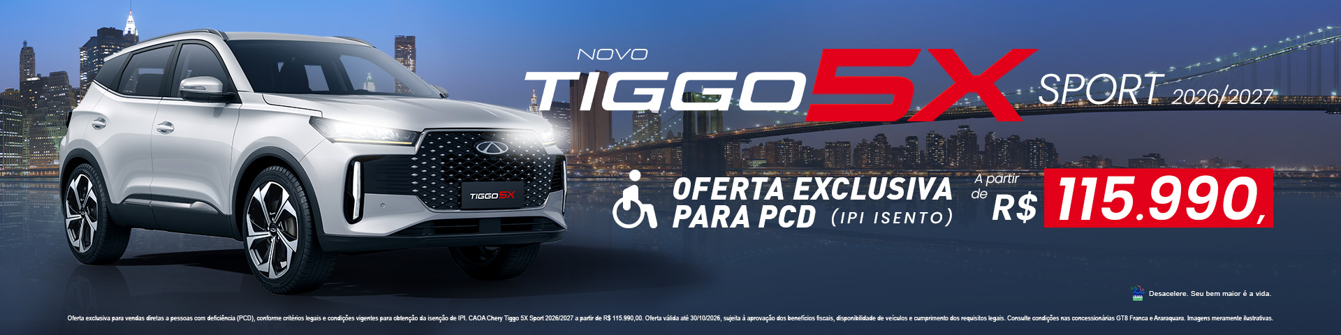 TIGGO 5X SPORT PCD