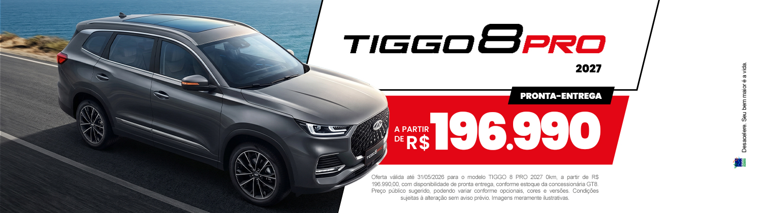 TIGGO 8 PRO MODELO 2027